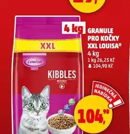 Penny Market Granule pro kočky louisa nabídka