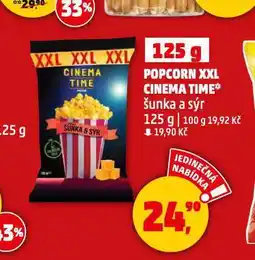Penny Market Popcorn cinema time nabídka