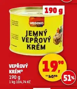 Penny Market Vepřový krém nabídka