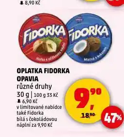 Penny Market Fidorka oplatka nabídka