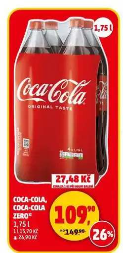 Penny Market Coca-cola zero nabídka