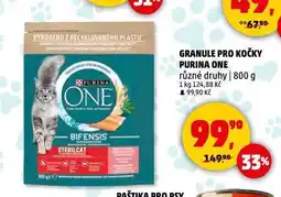 Penny Market Purina one granule pro kočky nabídka