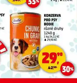 Penny Market Bodie konzerva pro psy nabídka