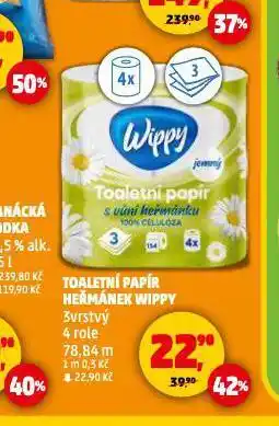 Penny Market Wippy toaletní papír nabídka