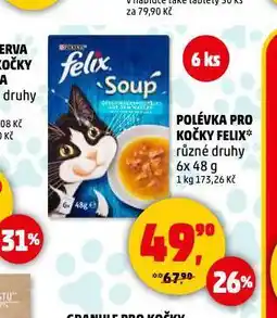 Penny Market Felix polévka pro kočky nabídka