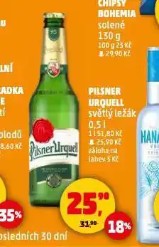 Penny Market Pivo pilsner urquell nabídka