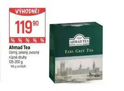 Globus Ahmad tea čaj nabídka