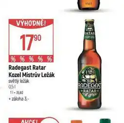 Globus Kozel mistrův ležák nabídka