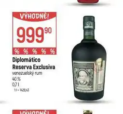 Globus Diplomático reserva exclusive nabídka
