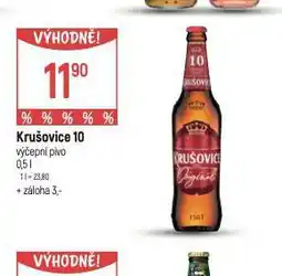 Globus Pivo krušovice 10 nabídka