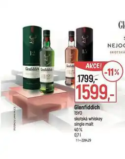 Globus Glenfiddich 15 yo nabídka