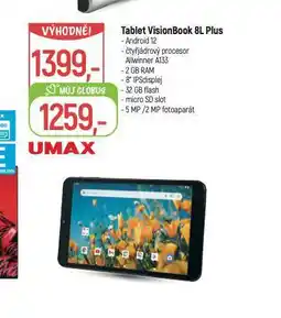 Globus Tablet visiobook 8l plus nabídka