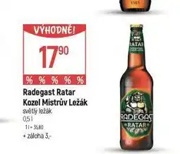 Globus Pivo radegast ratar nabídka