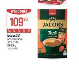 Globus Jacobs 3v1 rozpustná směs nabídka