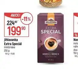 Globus Jihlavanka extra speciál mletá káva nabídka