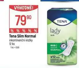 Globus Tena slim normal inkontinenční vložky nabídka