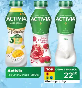 Tamda Foods Activia jogurtový nápoj nabídka