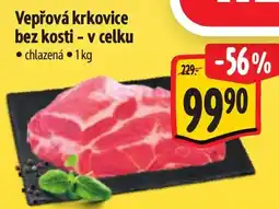 Albert Vepřová krkovice bez kosti - v celku nabídka