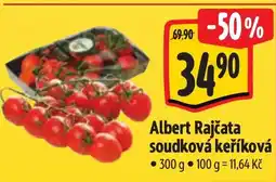 Albert Albert Rajčata soudková keříková nabídka