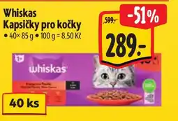 Albert Whiskas Kapsičky pro kočky nabídka