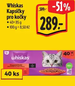 Albert Whiskas Kapsičky pro kočky nabídka