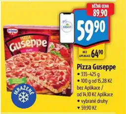 Albert Pizza Guseppe nabídka