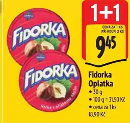 Albert Fidorka Oplatka nabídka