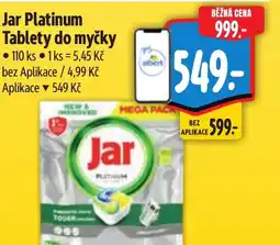 Albert Jar Platinum Tablety do myčky nabídka