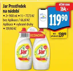 Albert Jar Prostředek na nádobí nabídka