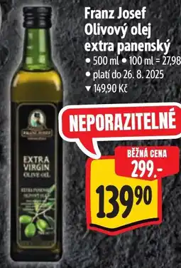 Albert Franz Josef Olivový olej extra panenský nabídka