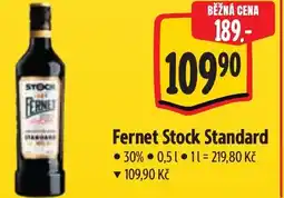 Albert Fernet Stock Standard nabídka