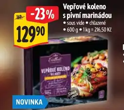 Albert Vepřové koleno s pivní marinádou nabídka