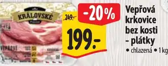 Albert Vepřová krkovice bez kosti - plátky nabídka