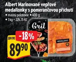 Albert Albert Marinované vepřové medailonky s pomerančovou příchutí nabídka