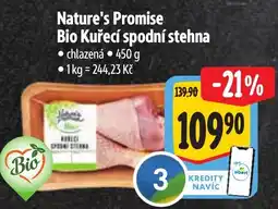 Albert Nature's Promise Bio Kuřecí spodní stehna nabídka