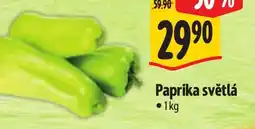 Albert Paprika světlá nabídka