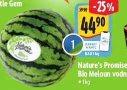 Albert Nature's Promise Bio Meloun vodní mini nabídka