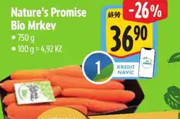Albert Nature's Promise Bio Mrkev nabídka