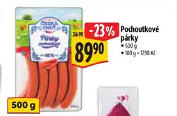 Albert Pochoutkové párky nabídka