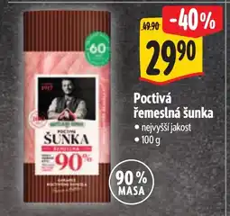Albert Poctivá řemeslná šunka nabídka