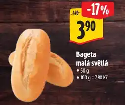 Albert Bageta malá světlá nabídka