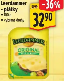Albert Leerdammer - plátky nabídka
