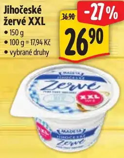 Albert Madeta Jihočeské žervé XXL nabídka