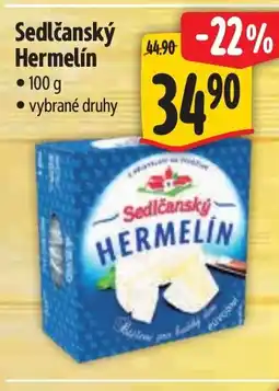 Albert Sedlčanský Hermelín nabídka