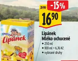 Albert Madeta Lipánek Mléko ochucené nabídka