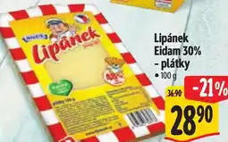 Albert Madeta Lipánek Eidam 30% - plátky nabídka