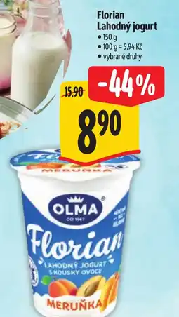Albert Olma Florian Lahodný jogurt nabídka