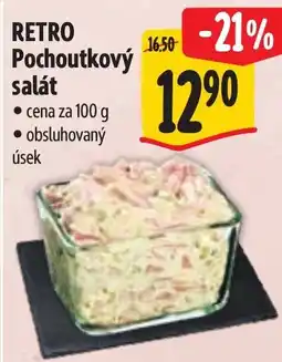 Albert RETRO Pochoutkový salát nabídka