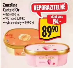 Albert Zmrzlina Carte d'Or nabídka