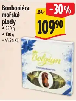 Albert Bonboniéra mořské plody nabídka